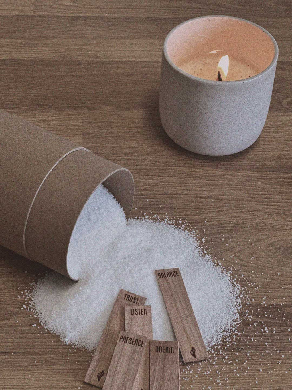 Sand Wax Candle